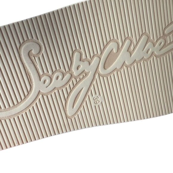 See by Chloe Yumi Ankle Strap Sandals Platform Comfort 39 New with Box - Picture 12 of 15